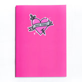 Goal Digger Softback Lined Notebook - Pink