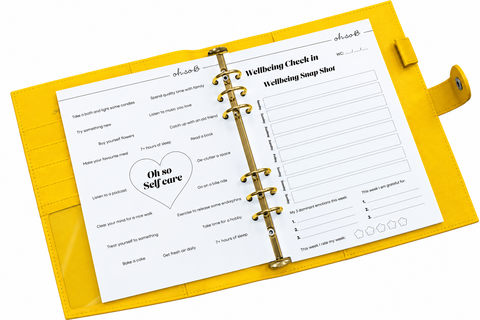 Oh So B Organiser - Wellness Gratitude & Journal inserts