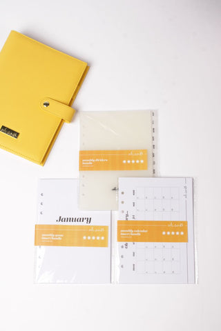 Oh So B Organiser - Monthly dividers insert