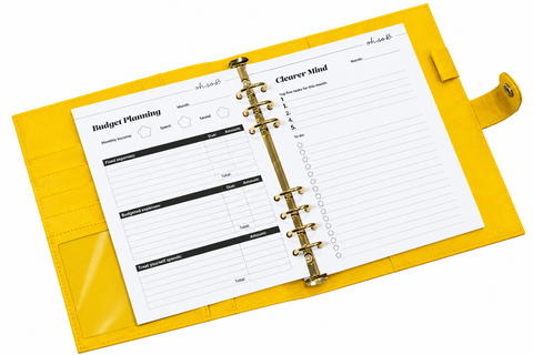 Oh So B Organiser - Clear Mind inserts