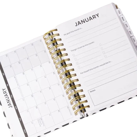 2027 Planner - Polka Dot