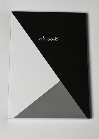 Oh So B Mood Softback Lined Notebook - Geometric