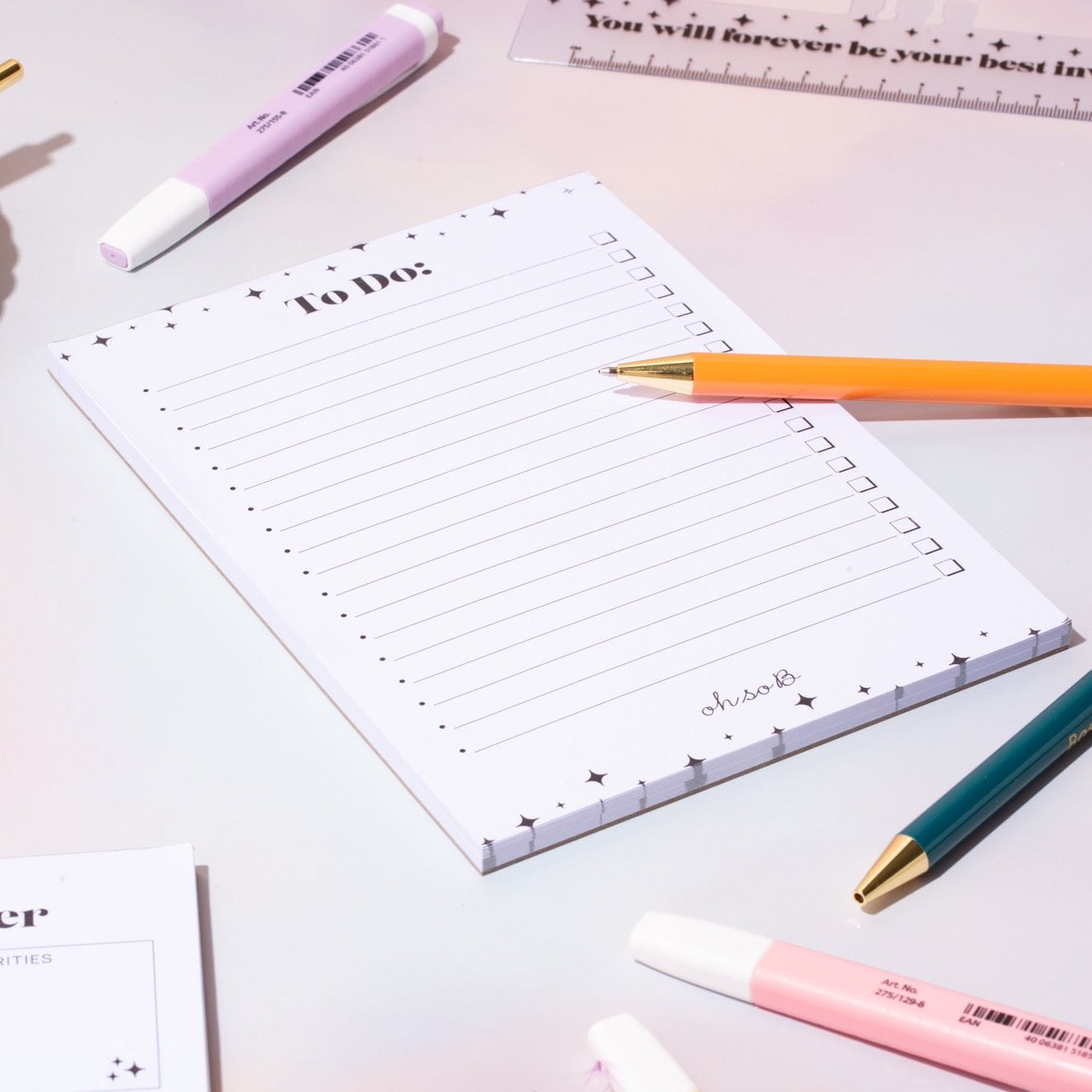 Script Tear Off Script Pads Oh So B | Oh So B Tear Off Pads - Twin Pack